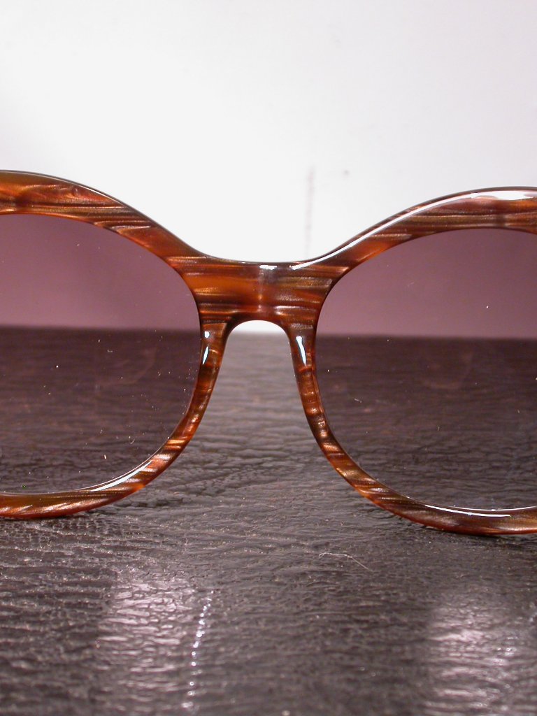 Oliver Goldsmith Sophie Designer Tortoise Round Sunglasses Made In Japan — image 4 of 8